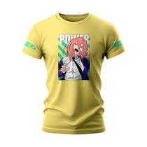 Camiseta Camisa Anime Desenho Chainsaw Man Power Ref: 25