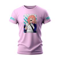 Camiseta Camisa Anime Desenho Chainsaw Man Power Ref: 25 - Fourth Custom