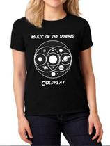 Camiseta Camisa Baby Look Coldplay - A Melhor!!! Turne 2023