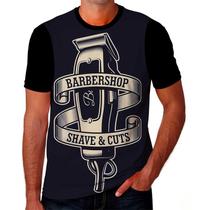 Camiseta Camisa Barber Shop Barbeiro Barbearia Envio Já K10_x000D_