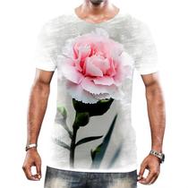 Camiseta Camisa Belas Flores Flor do Cravo Natureza Planta 1