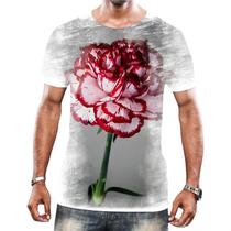 Camiseta Camisa Belas Flores Flor do Cravo Natureza Planta 4