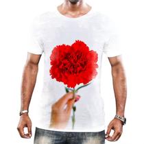 Camiseta Camisa Belas Flores Flor do Cravo Natureza Planta 7