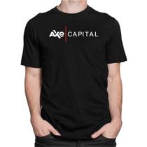 Camiseta Camisa Billions Axe Capital Série Estampa Em Relevo