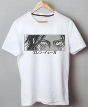 Camiseta Camisa Blusa Anime Olhos Eren Yeager ( Attack On Ti