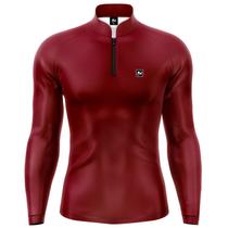 Camiseta Camisa Blusa Esportes Pesca Básica Vinho Bordo Com Proteção Solar Uv50 Camiseta Camisa Blusa Esportes Pesca Básica Vinho Bordo Com Proteção Solar Uv50