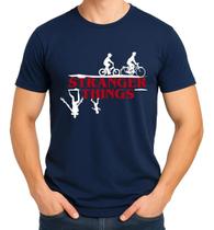 Camiseta Camisa Blusa Feminina Masculina Unissex 100% Algodão Série Stranger Thingss Unissex Lançamento MD3