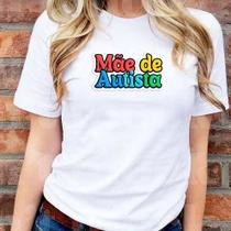 Camiseta Camisa Blusa T-Shirt Estampa Mãe e pai de Autista Várias Estampas