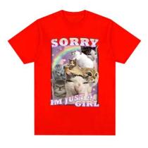 Camiseta Camisa Blusa Unissex Algodão Funny Cat Meme para homens e mulheres, Camiseta Camisa Blusa Unissex Algodão Funny Cat Meme para homens e mulheres,