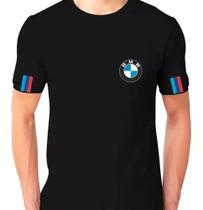 Camiseta Camisa Bmw Carro E Moto T-shirt Motorsport Algodão