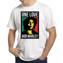 Camiseta Camisa Bob Marley One Love Filme Reggae Unissex - jmv estamparia