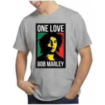 Camiseta Camisa Bob Marley One Love Filme Reggae Unissex - jmv estamparia