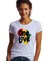 Camiseta Camisa BOB MARLEY Reggae Jamaica One Love M35