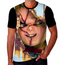 Camiseta Camisa Boneco Assasino Chuck Terror Desenho HD 1_x000D_