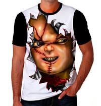 Camiseta Camisa Boneco Assasino Chuck Terror Desenho HD 3_x000D_