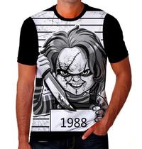 Camiseta Camisa Boneco Assasino Chuck Terror Desenho HD 6_x000D_