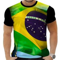 Camiseta Camisa Brasil Pais Leão Politica Futebol Sport 04_x000D_