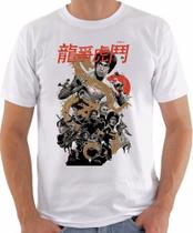 Camiseta Camisa Bruce Lee Voo Do Dragão Nerd Filme Geek Jogo