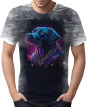Camiseta Camisa Cachorro Neon Cão Animais de Estimação 1
