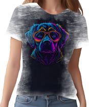 Camiseta Camisa Cachorro Neon Cão Animais de Estimação 5