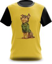 Camiseta Camisa Cachorro Soldado Exército Rússia