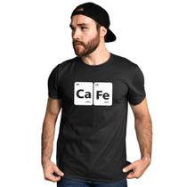 Camiseta Camisa Café Tabela Periódica Frase Humor Engraçado