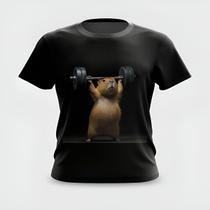 Camiseta Camisa Capivara Na Academia Camiseta Camisa Capivara Na Academia