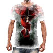Camiseta Camisa Cavaleiros Templários Cruzadas Armaduras 10