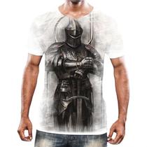 Camiseta Camisa Cavaleiros Templários Cruzadas Armaduras 13