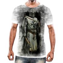 Camiseta Camisa Cavaleiros Templários Cruzadas Armaduras 3
