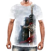 Camiseta Camisa Cavaleiros Templários Cruzadas Armaduras 9