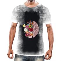 Camiseta Camisa Cérebro Inteligência Mental Psicologia HD 1 - Enjoy Shop