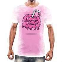 Camiseta Camisa Cérebro Inteligência Mental Psicologia HD 10