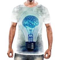 Camiseta Camisa Cérebro Inteligência Mental Psicologia HD 6 Camiseta Camisa Cérebro Inteligência Mental Psicologia HD 6