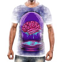 Camiseta Camisa Cérebro Inteligência Mental Psicologia HD 9 - Enjoy Shop