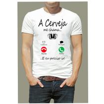 Camiseta camisa cerveja me chama meme cachaça Camiseta camisa cerveja me chama meme cachaça