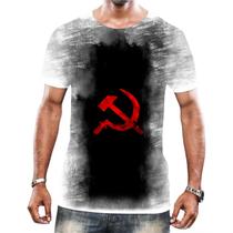 Camiseta Camisa Comunista Comunismo Foice Martelo Art 1