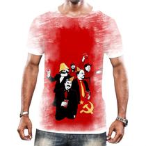 Camiseta Camisa Comunista Comunismo Foice Martelo Art 2 Camiseta Camisa Comunista Comunismo Foice Martelo Art 2
