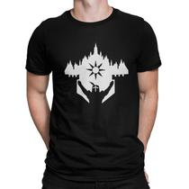 Camiseta Camisa Dark Souls Masculina Preto