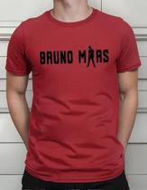 Camiseta Camisa de Algodão Adulto Masculina Feminina Bruno Mar s Música Pop Show MD1