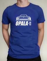 Camiseta Camisa de Algodão Adulto Masculina Feminina Carro Antigo Opala MD1 Camiseta Camisa de Algodão Adulto Masculina Feminina Carro Antigo Opala MD1