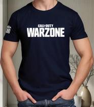 Camiseta Camisa de Algodão Adulto Masculina Feminina Gamer Jogo Call of Dut y Warzon e MD2