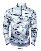 Camiseta camisa de pesca monster 3x free confort camuflada c/ protecao uv - escolha a cor