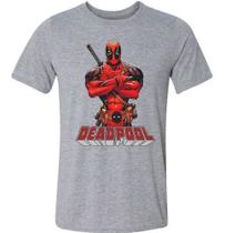 Camiseta Camisa Deadpool Wade Wilson Anime Nerd Geek Filme