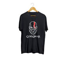 Camiseta Camisa Deus da Guerra Masculina Preto