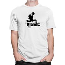 Camiseta Camisa Dj Pick-up Música Eletronica Rap Masculina - DKING CREATIVE