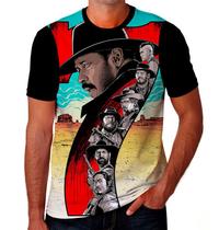 Camiseta Camisa Django Livre Filme Pistoleiro Faroeste k02_x000D_