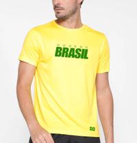 Camiseta Camisa do Brasil Masculina Feminina Unissex Camisetas Para Copa Patriota Bandeira time