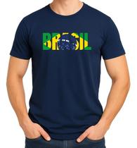 Camiseta Camisa do Brasil Para Copa Adulto Masculina Feminina Algodão md5