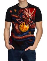 Camiseta Camisa Dragon Ball Esferas Dragao Masculina Infantil Unissex